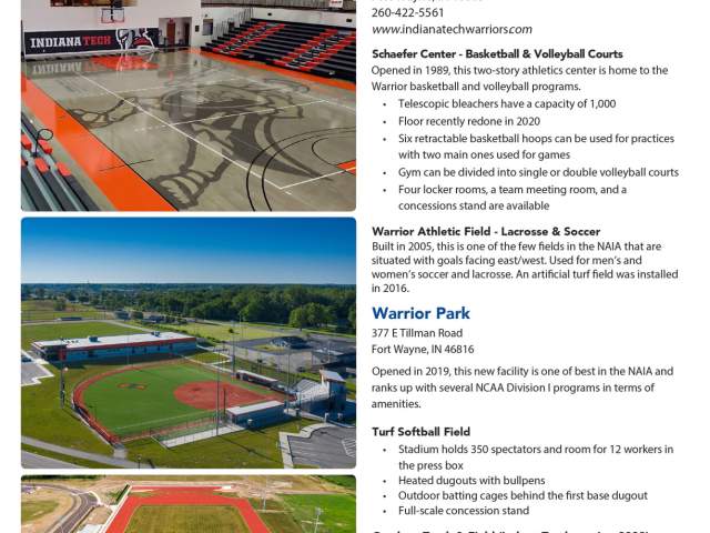 Indiana Tech Athletics in Fort Wayne