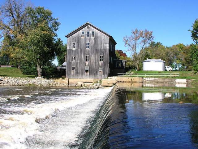Stockdale Mill at Roann in Wabash County