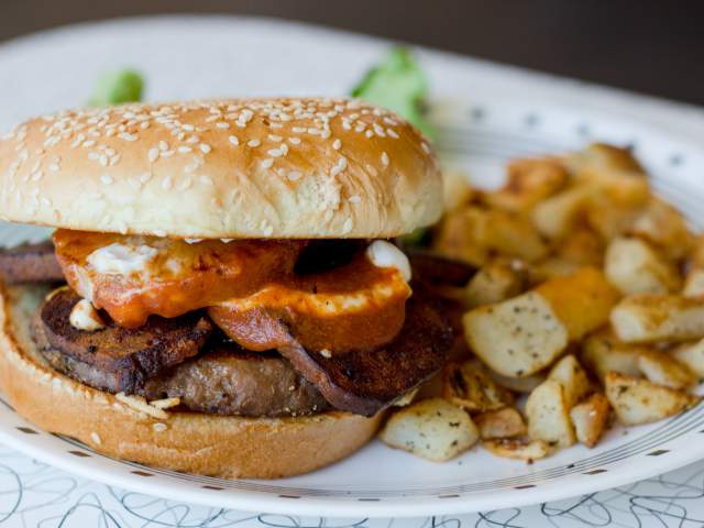 Non-Beef Burgers in Cowtown