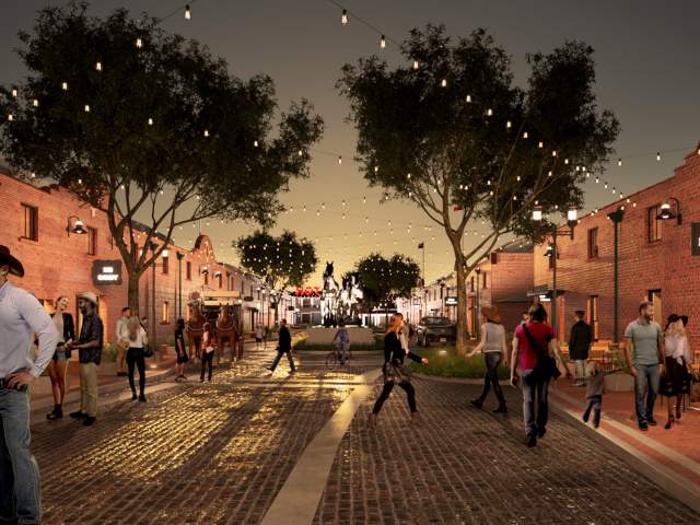 Mule Alley Rendering