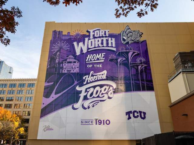 TCU Mural
