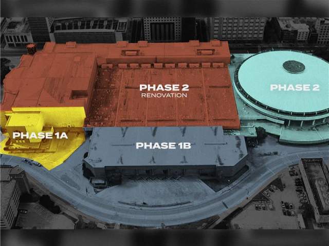 Convention Center Phases