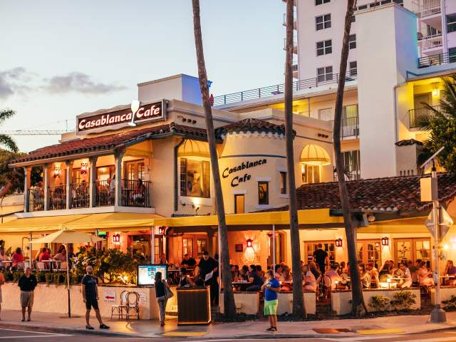 Casablanca Cafe Exterior