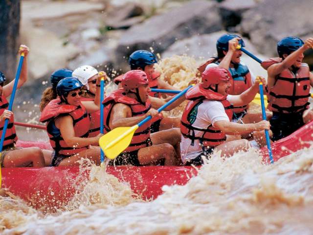 whitewater rafting