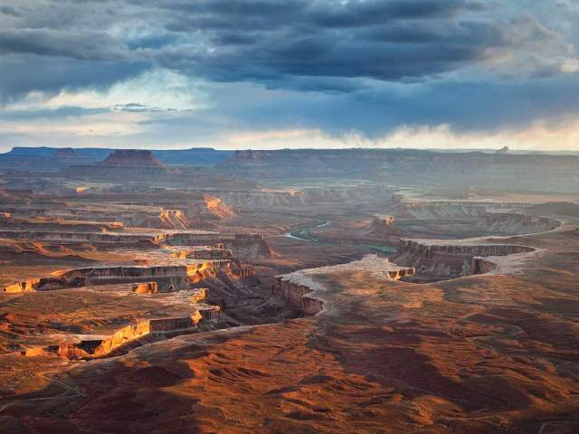 Green River Overlook in Canyonlands National Park