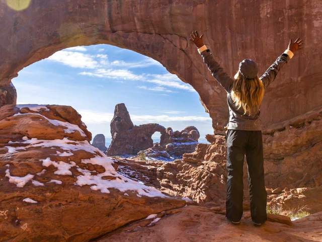 Hiking & Biking in Winter