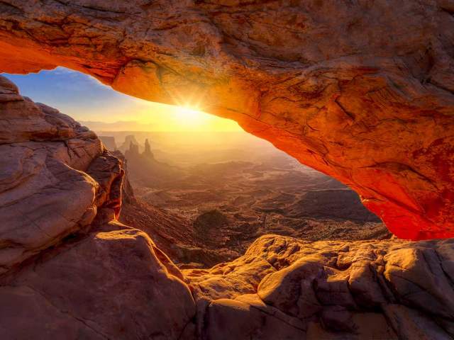 Mesa Arch in Canyonlands National Park
