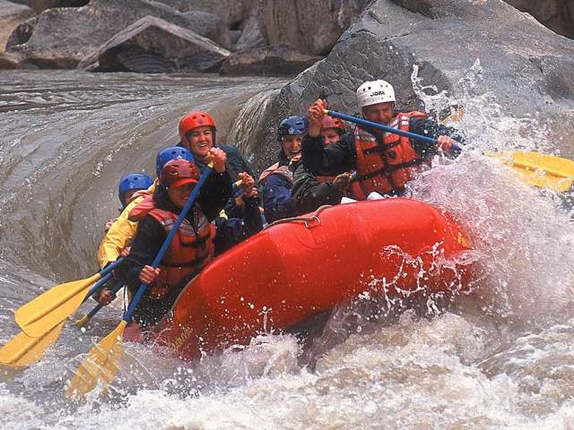 whitewater rafting