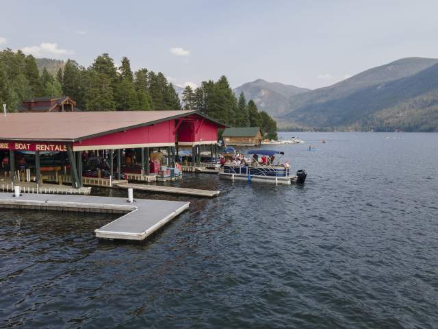 Docks and Marina on Grand Lake