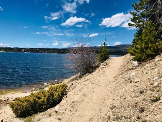 East Shore Trail Along Shadow Mountain Reservoir