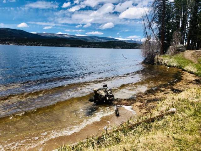 East Shore Trail Along Shadow Mountain Reservoir