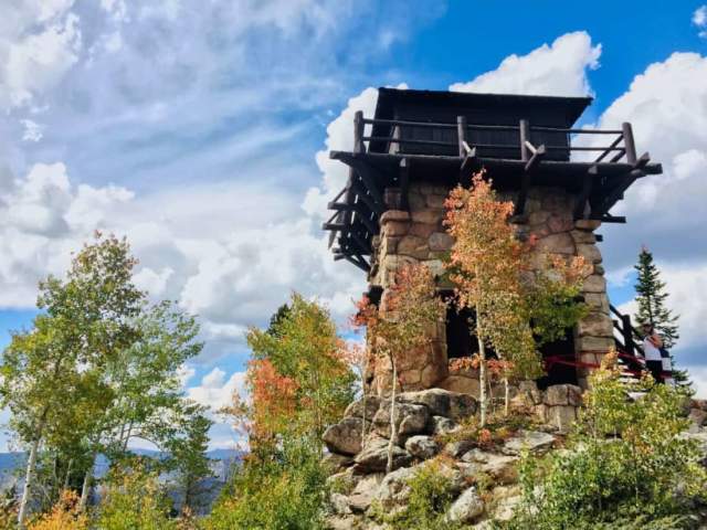 East Shore Trail to the Historic Lookout Tower on Shadow Mountain