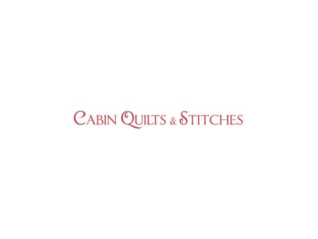 Cabin Quilts & Stitches logo