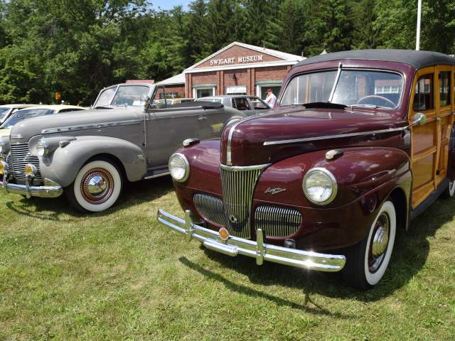 Antique cars at Swigart Automobile Museum
