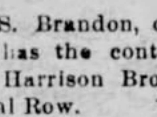 News article for Brick by Brick exhibit