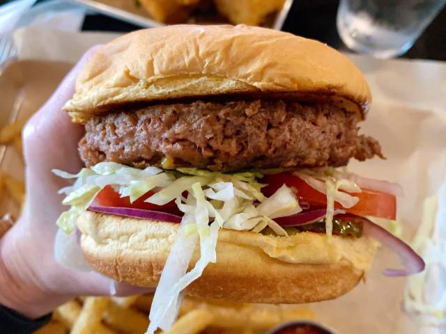 Goodland Pourhouse Vegan Burger