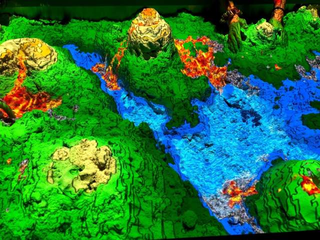 Kinetic Sand Table at Cook Museum