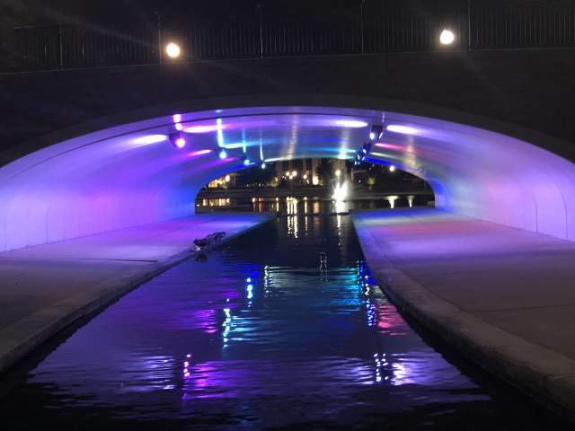 Big Spring Park Light Trail Photo Tunnel