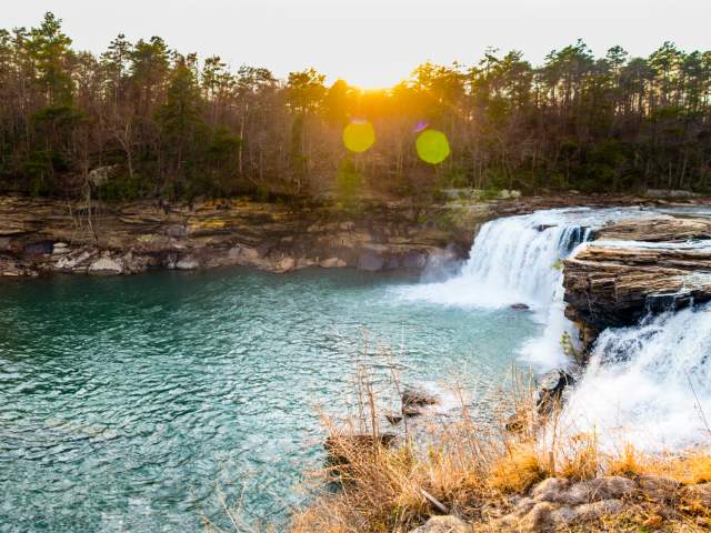 Huntsville Road Trip: Winter Waterfalls