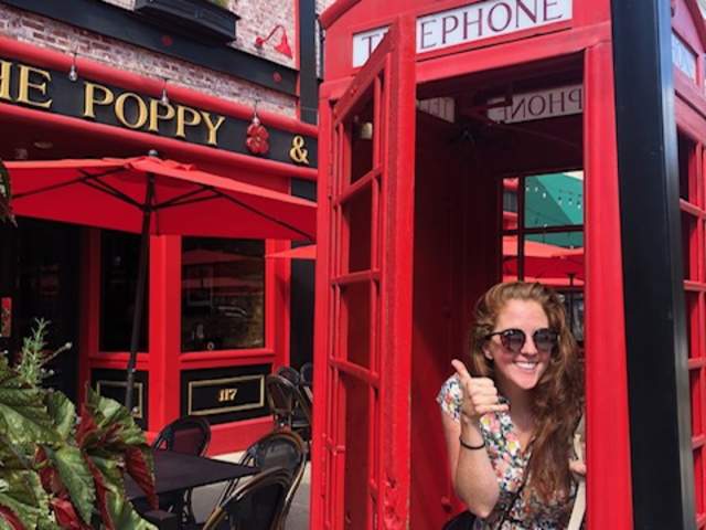 Poppy and Parliament Phone Booth