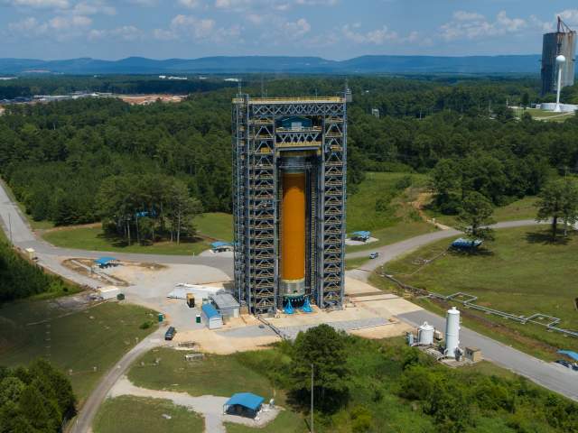 SLS Rocket Marshall MSFC