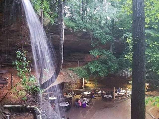 Rattlesnake Saloon Waterfall
