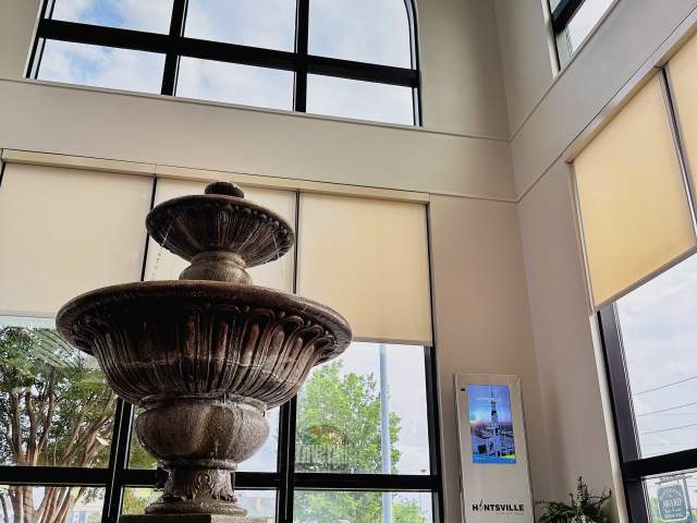 The Visitor Center Fountain