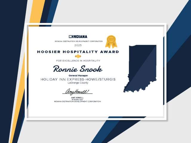 Ronnie Snook HHA Award Winner 2025