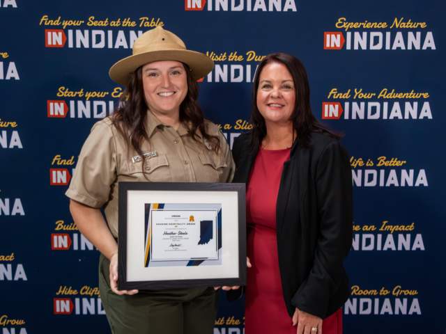 Heather Steele, Assistant Park Manager, Chain O’ Lakes State Park, Noble County
