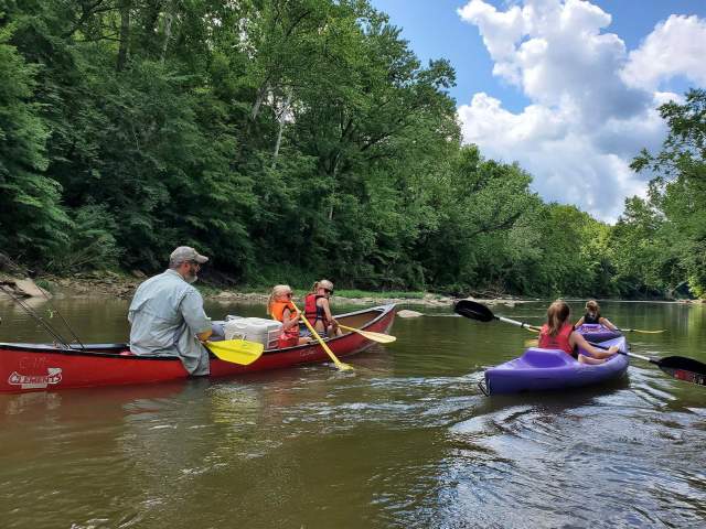 Clements Canoes on Sugar Creek