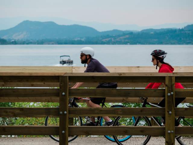 Okanagan Rail Trail - Bridge at Oyama