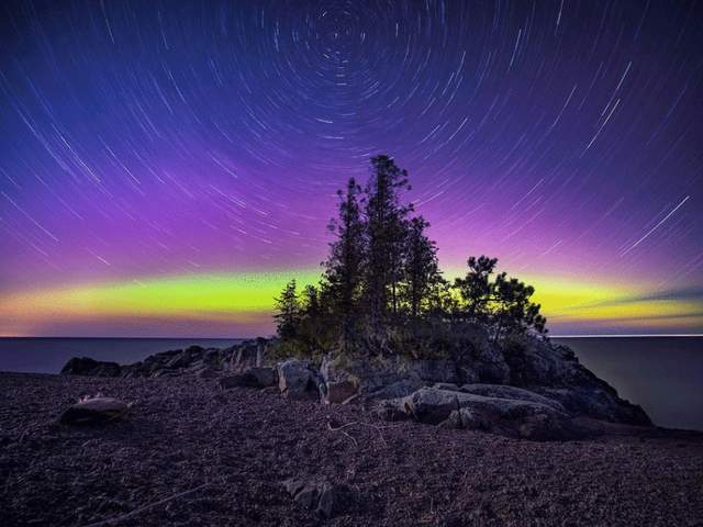 Starry sky circles