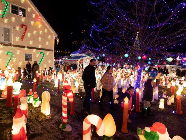Peckville Christmas House