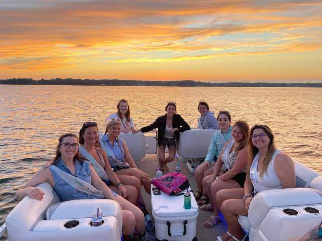party pontoon