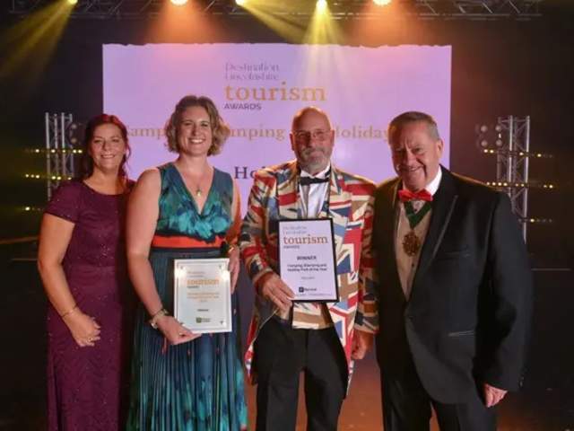 Holivans Ltd (Mablethorpe) winners with their award