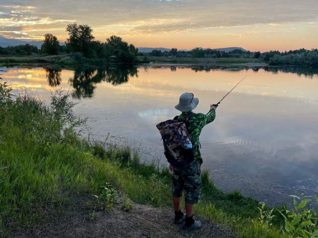 Fishing @ Pella Crossing