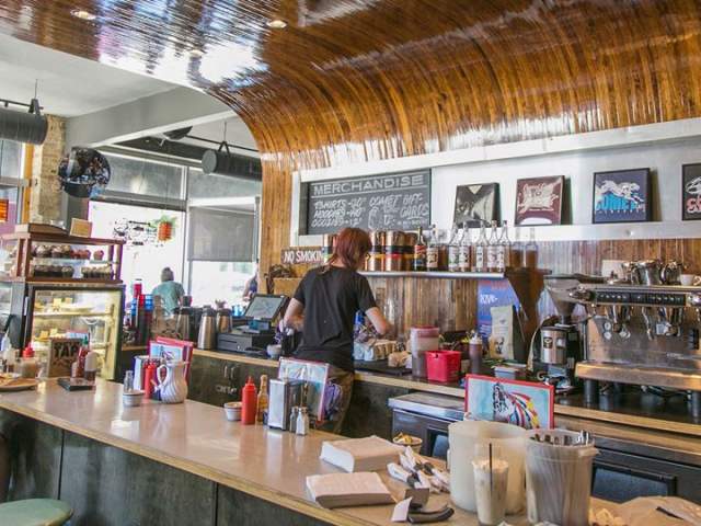 Comet Cafe Interior Bar