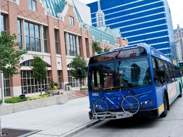 Milwaukee County Transit System Bus