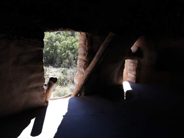 A room at Bandelier National Monument