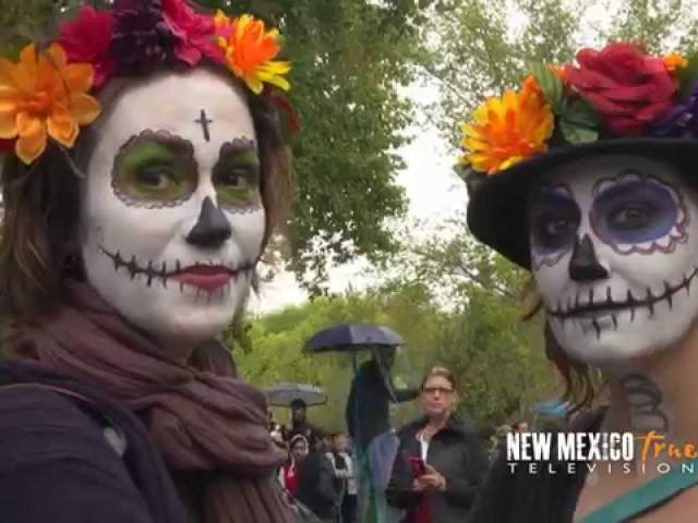 NM True TV - Dia de los Muertos Marigold Parade