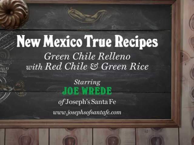 New Mexico True Recipes: Joseph's New Mexican Green Chile Relleno