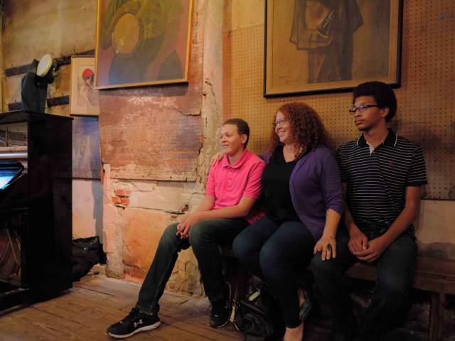 A Family at Preservation Hall