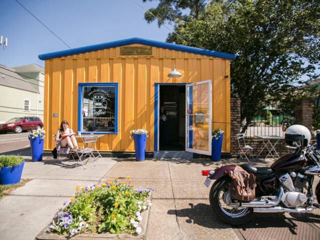 French Truck Coffee Shop