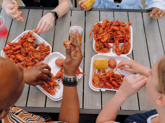 Crawfish in New Orleans