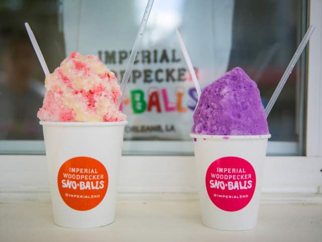 Imperial Woodpecker Sno-Balls