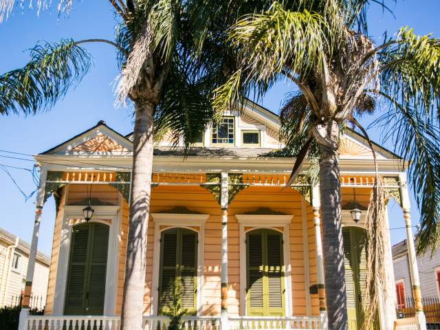 Shotgun house, colorful, bywater