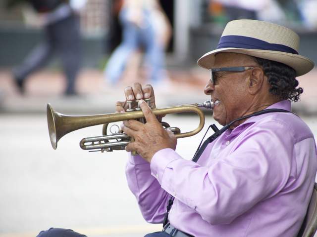 French Quarter Street Performer