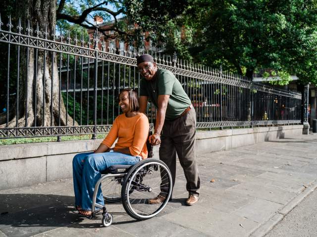 Exploring the French Quarter by Wheelchair