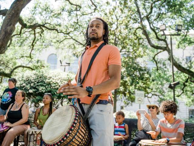 Congo Square Drum Circle