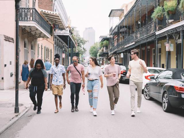 Exploring the French Quarter